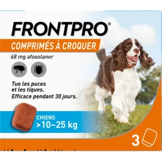 Frontpro Chiens 10-25kg 3 comprimés à croquer
