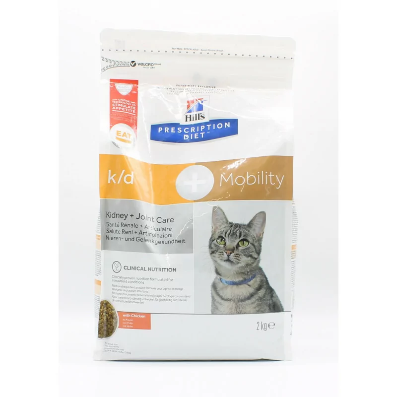 Hill's Prescription Diet Croquettes k/d + Mobility Chicken 2kg