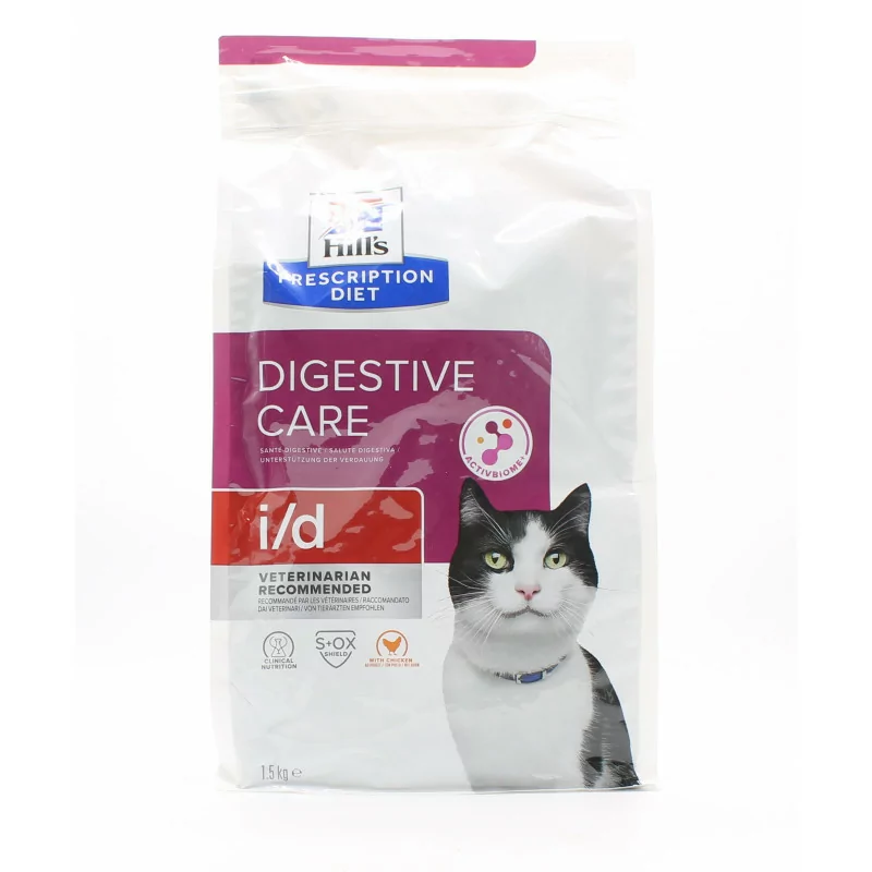 Hill's Prescription Diet Digestive Care i/d Chat Poulet 1,5kg