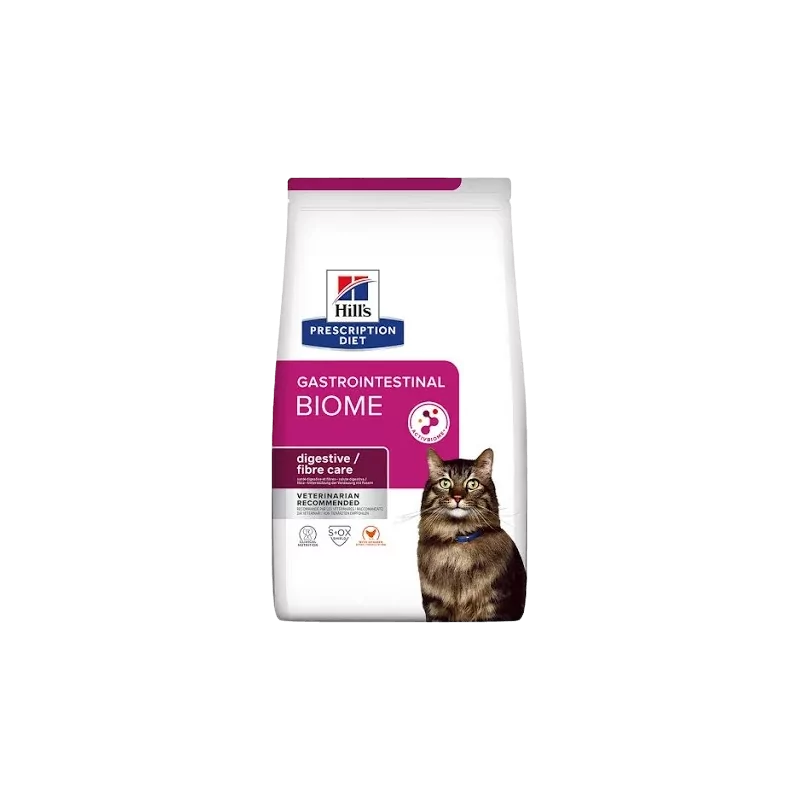 Hill's Prescription Diet Gastrointestinal Biome Croquettes Chat 1,5kg
