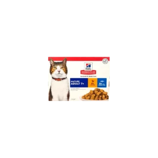 Hill's Science Plan Mature Adult 7+ Multipack 12X85g