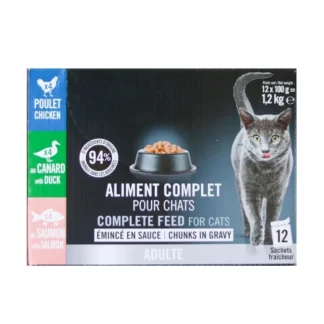 Les Recettes de Daniel Emincés en Sauce sans Céréales 12X100g