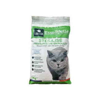 Les Recettes de Daniel Essentielles Chat Stérilisé Poulet 3kg