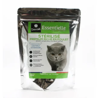 Les Recettes de Daniel Essentielles Chat Stérilisé Poulet 400g