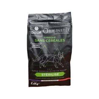 Les Recettes de Daniel Originelle Sans Céréales Poulet Chat Stérilisé 2,5kg