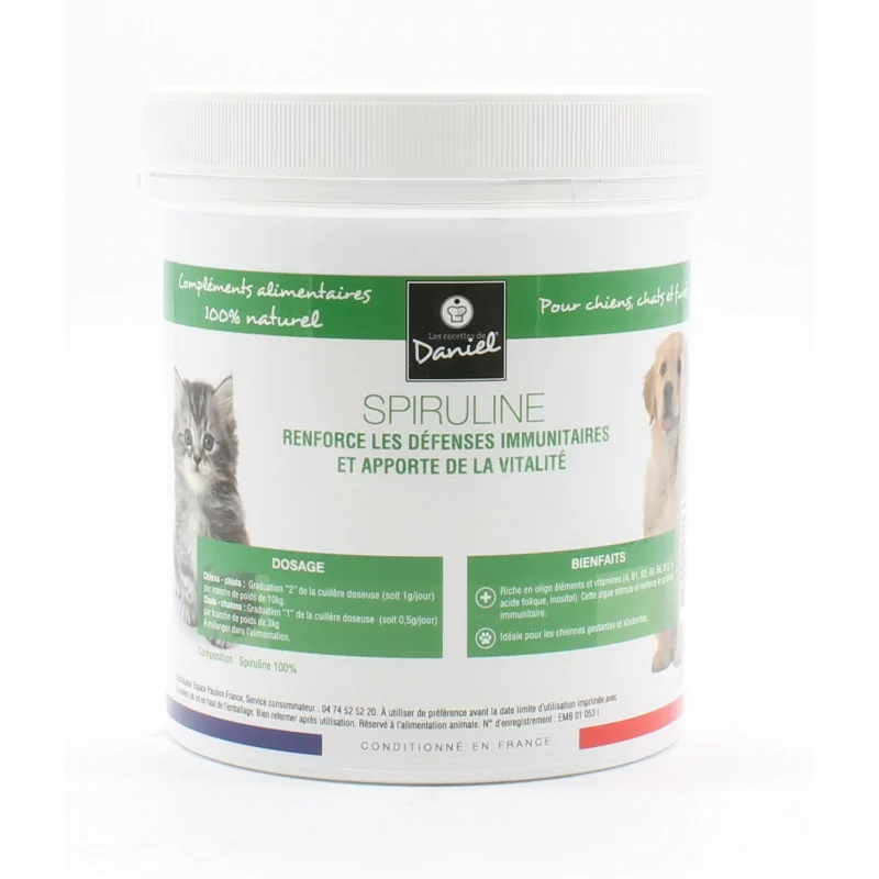 Les Recettes de Daniel Spiruline 200g