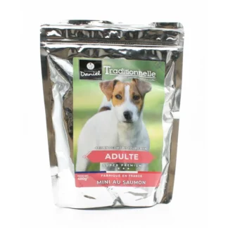 Les Recettes de Daniel Traditionnelle Mini au Saumon Adulte Chien 400g