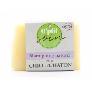 O'ptit Soin Shampooing Naturel Chiot et Chaton 100g