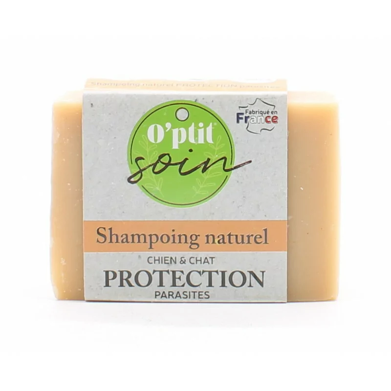O'ptit Soin Shampooing Naturel Protection Chien et Chat 100g