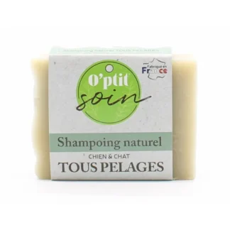 O'ptit Soin Shampooing Naturel Tout Pelage Chien et Chat 100g