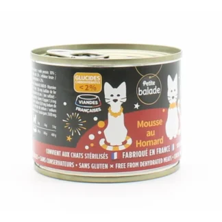 Petite Balade Mousse au Homard Chat 200g