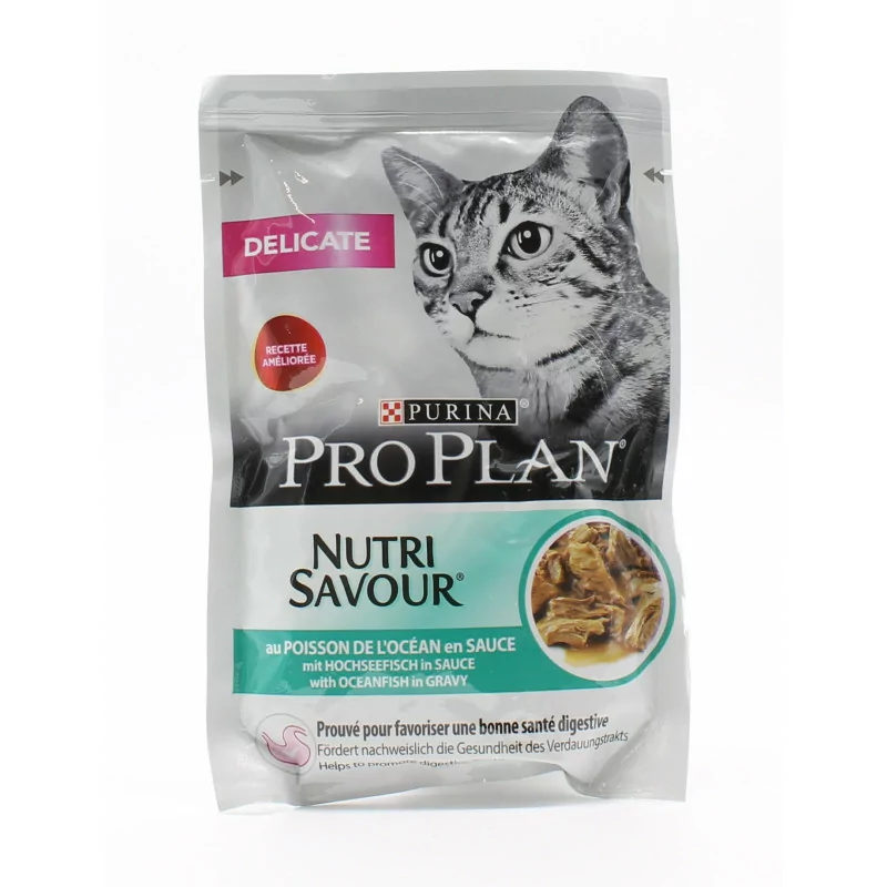 Purina ProPlan Delicate NutriSavour Poisson de l'Océan 85g