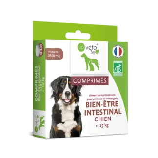 Up Véto Bio Bien-être Intestinal Chien +15kg 10 comprimés
