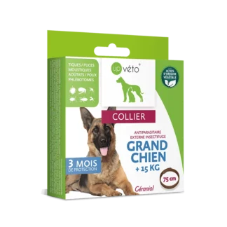 Up Véto Collier Grand Chien +15kg 75cm