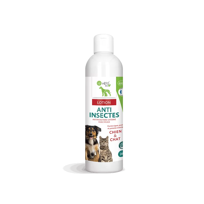Up Véto Bio Lotion Anti Insectes Chien & Chat 240ml