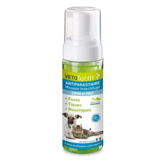 VetoForm Antiparasitaire Mousse Insectifuge 150ml