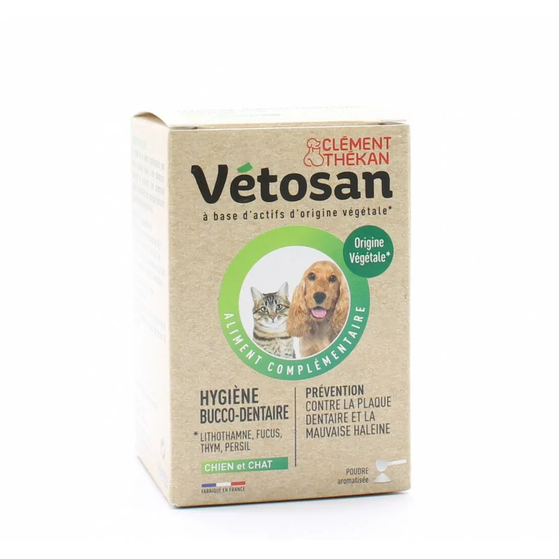 Vétosan Hygiène Bucco-dentaire Chien et Chat 60g