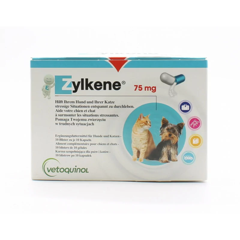 Zylkene 75mg 100 gélules