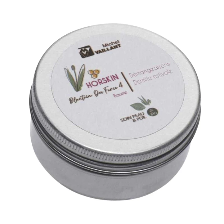 Baume Bio Michel Vaillant Horskin Plantain DER Démangeaisons Force 4