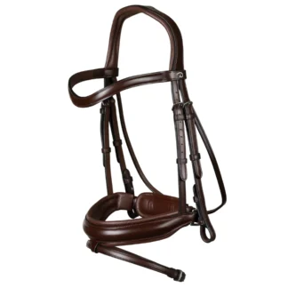 Bridon Dy'on Muserolle Combinée Moyenne Pull Back NEC