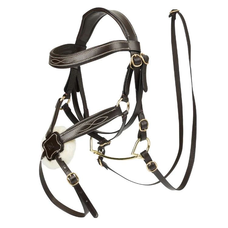 Bridon Muserolle Croisée Hobby Horse LeMieux