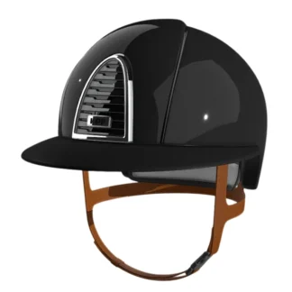 Casque Kep 2.0 Cromo Shine Visière Polo Jugulaire Beige