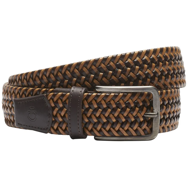 Ceinture Cavalleria Toscana Elastic Leather Contrast