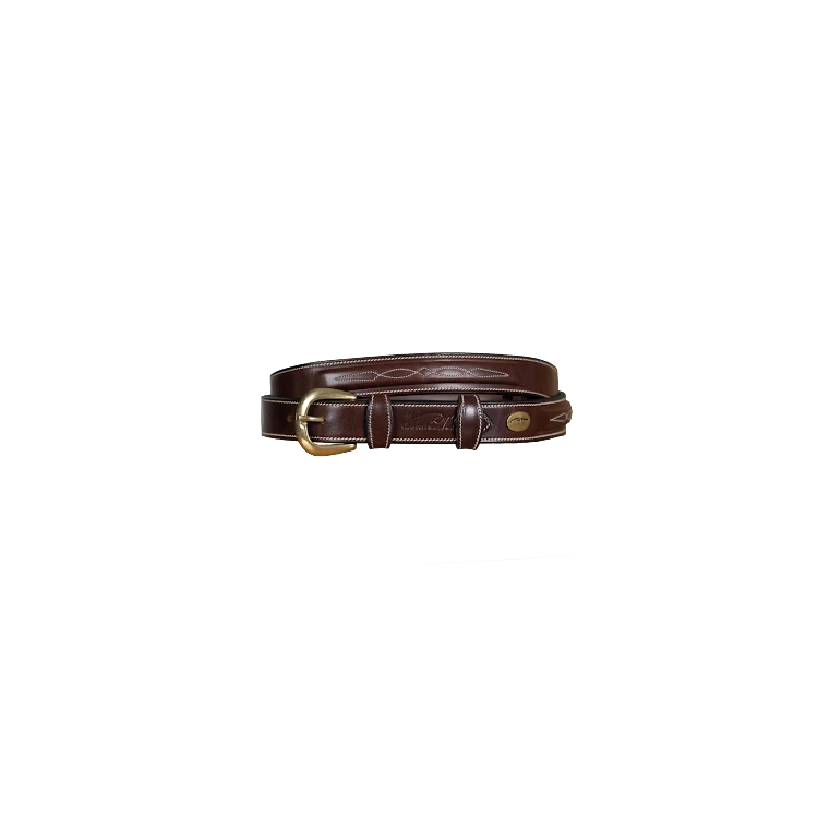 Ceinture Dy'on Avec Surpiqures Décoratives