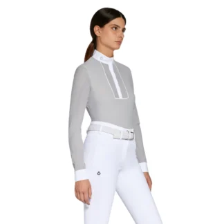 Chemise Cavalleria Toscana Perforated Jersey L/S