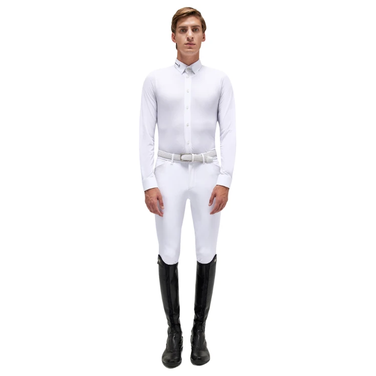 Chemise Cavalleria Toscana Revo L/S Piquet/Mesh