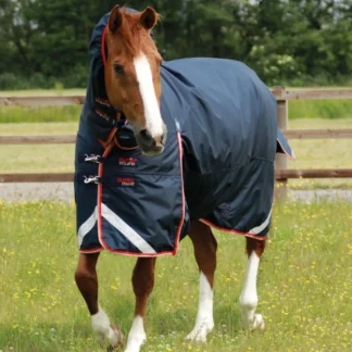 Couverture Premier Equine Buster Storm 200g Avec Couvre Cou Snug-Fit