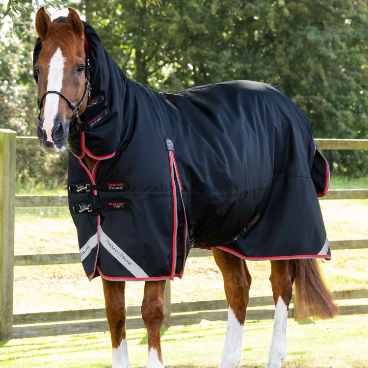 Couverture Premier Equine Buster Storm 400g Avec Couvre Cou