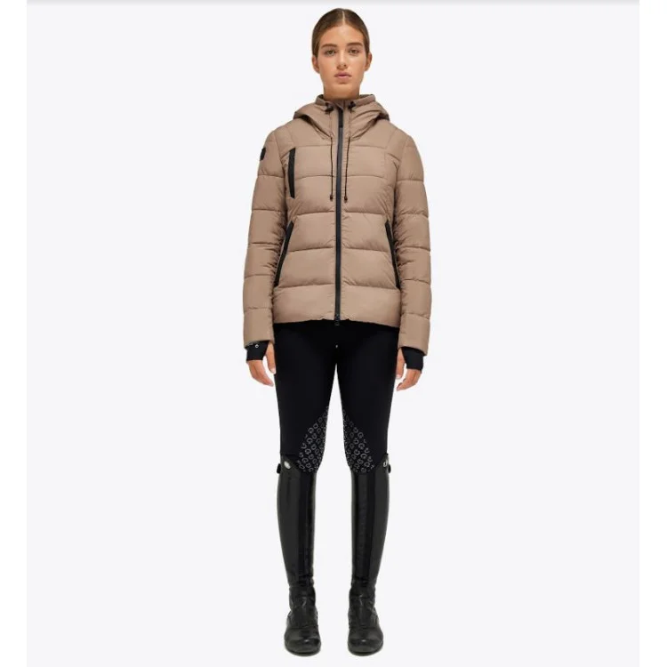 Doudoune Cavalleria Toscana Matte Jersey Quilted Hooded Puffer