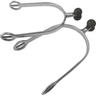 Eperons Feeling Inox à Molette Plastique