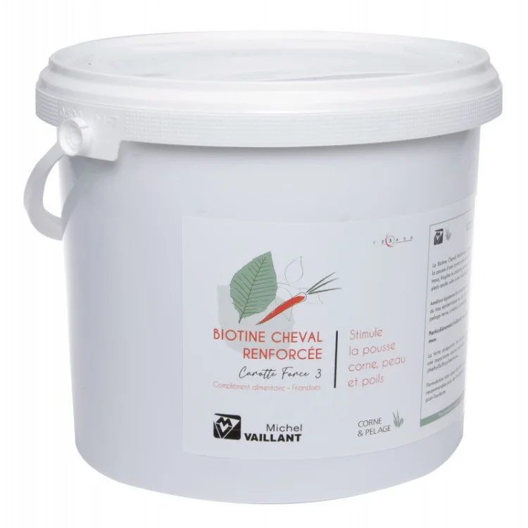 Friandises Biotine Michel Vaillant Cheval Renforcée Carotte Force 3