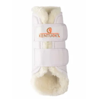 Guêtres Antérieures Kentucky Turnout Mouton Cuir