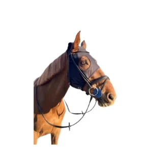 Masque Fenwick En Titane Liquide à Mousquetons sans Oreilles