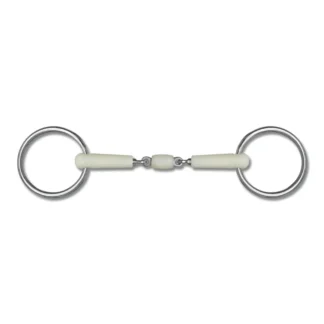 Mors De Bride Happy Mouth Double Brisure À Rouleau