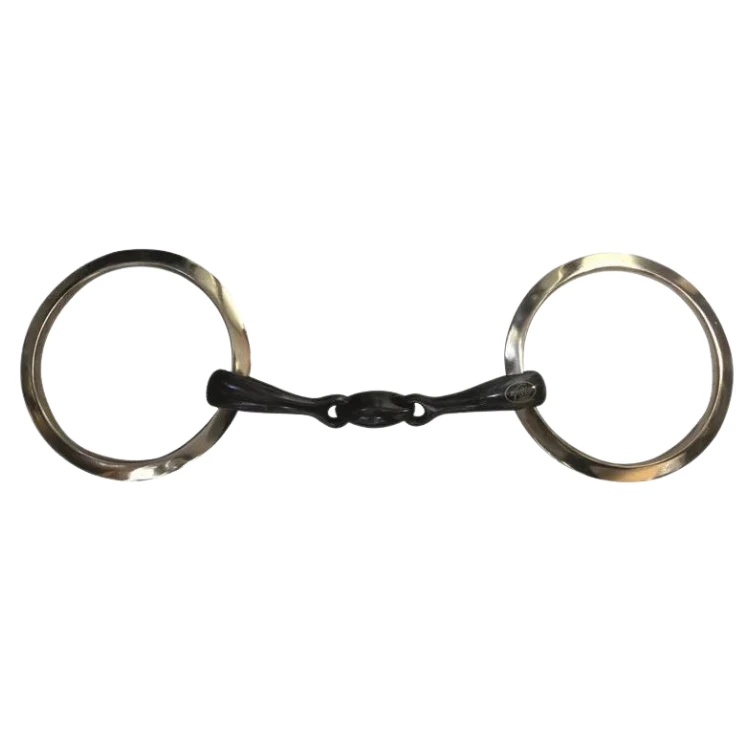 Mors 2 Grands Anneaux Plats Jump'In Double Brisure Blue Steel