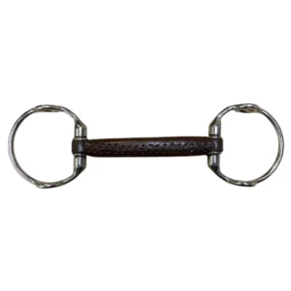 Mors Releveur Jump'In En Cuir Rond