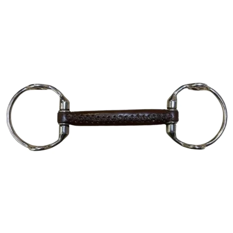 Mors Releveur Jump'In En Cuir Rond