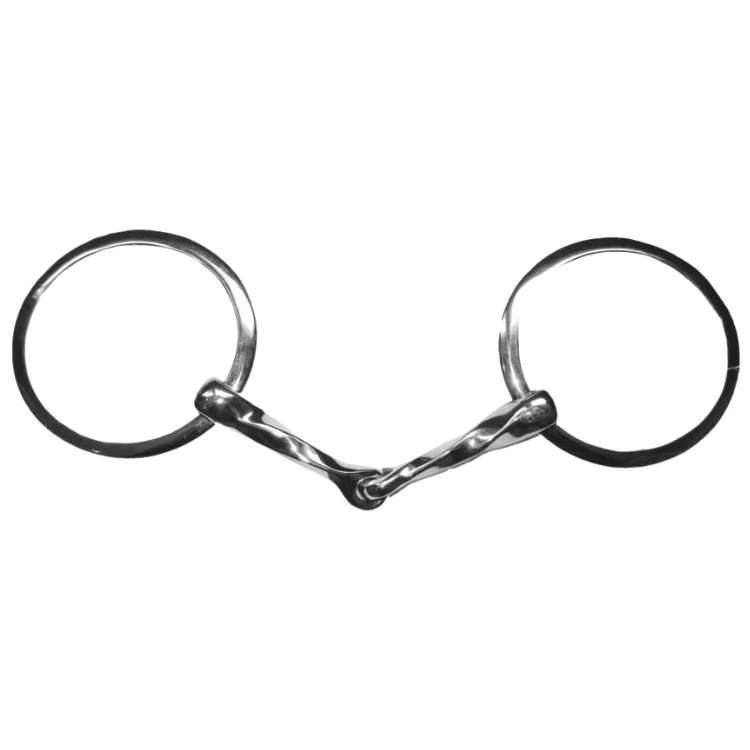 Mors 2 Grands Anneaux Plats Jump'In Torsadé Bloqué
