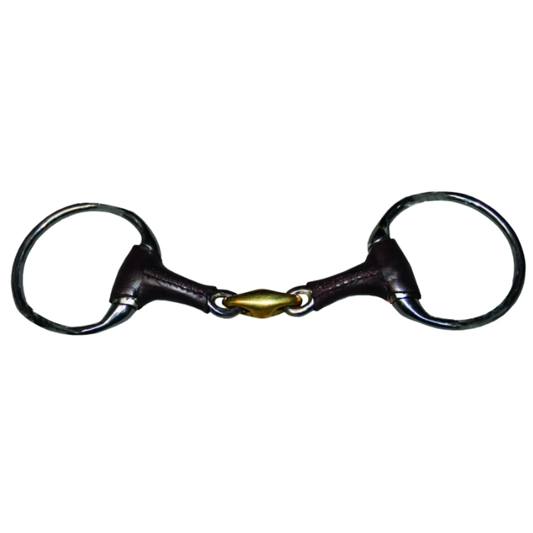 Mors À Olives Jump'In Double Brisure En Cuir