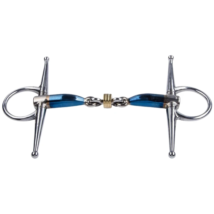 Mors À Aiguilles Trust Sweet Iron Double Brisure À Anneaux