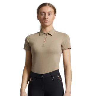 Polo Premier Equine À Manches Courtes Scintillo