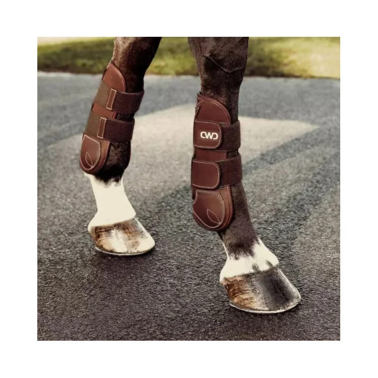 Protège-Tendons CWD Velcro Doublés Veau