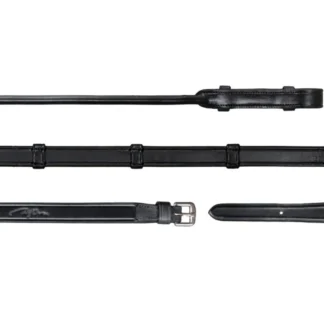 Rênes De Bride Dy'on Tout Cuir Avec 7 Arrêtoirs 5/8 NEC Dressage