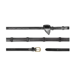 Rênes Dy'on Caoutchouc Avec Arrêtoirs D Collection