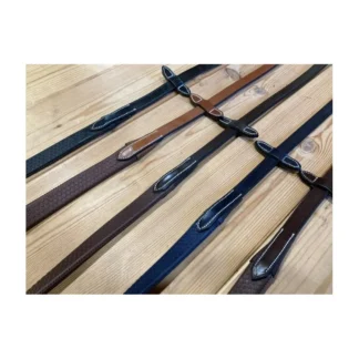 Rênes Jump'In Caoutchouc Simple