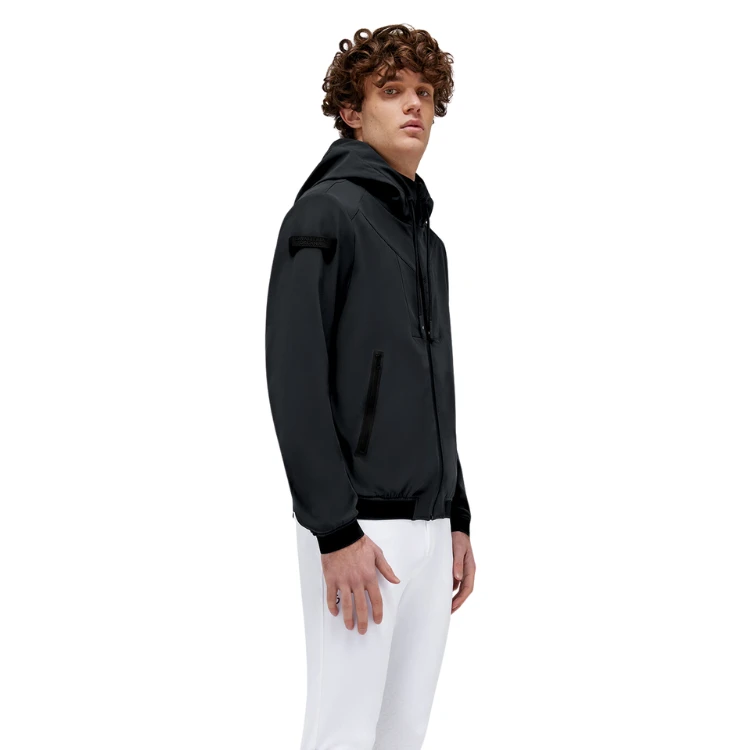 Softshell Cavalleria Toscana Velvet Hooded Homme